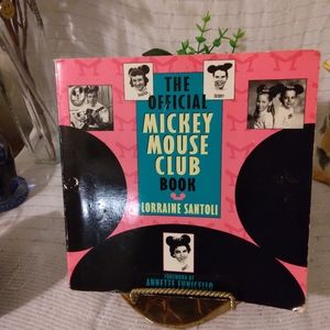 "THE OFFICIAL MICKEY MOUSE CLUB BOOK..1990'S..WALT DISNEY COMPANY